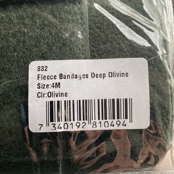 Equestrian Stockholm fleece bandages polo wraps - Picture 3 of 5